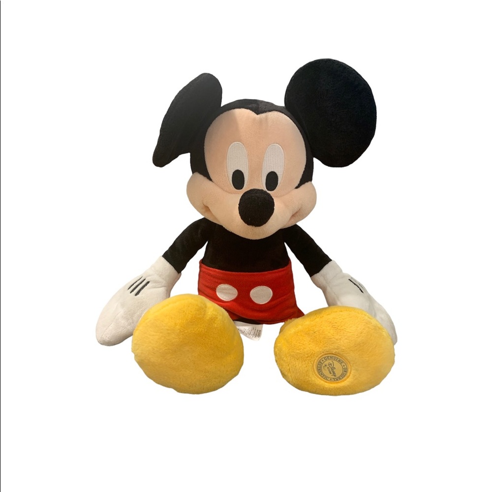 Disney Mickey Mouse Plush Large Excellent Used Condition
